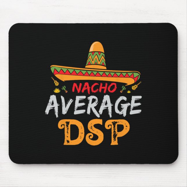 Nacho Average Dsp Direkt Supportpersonal Cinco De  Musmatta (Framsidan)