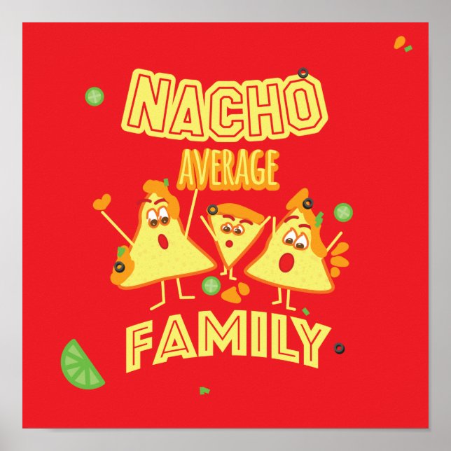 Nacho Average Family Poster (Framsidan)