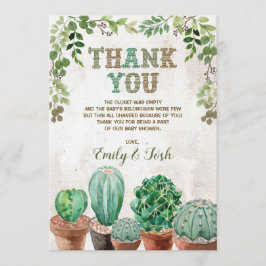 Nacho Average Fiesta Baby Shower - tack för ditt k Inbjudningar