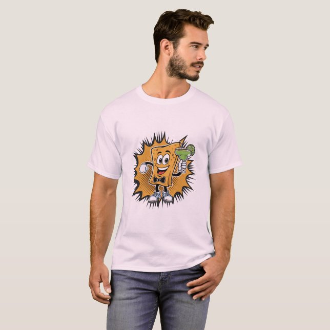 Nacho Average Firande T Shirt (Hel framsida)