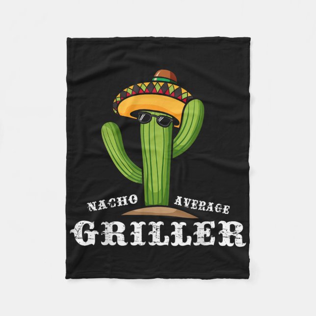 Nacho Average Griller - Bbq Fleecefilt (Framsidan)