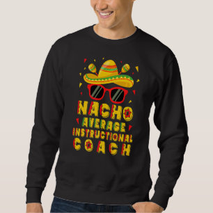 Nacho Average Instructions Cinco De Mayo Lång Ärmad Tröja