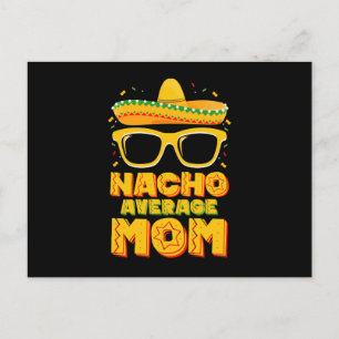 Nacho Average Mamma Cinco De Mayo Matching Family Vykort