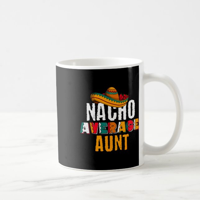 Nacho Average Moster Cinco De Mayo Funny Mexican L Kaffemugg (Höger)