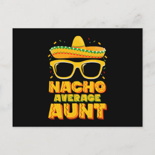 Nacho Average Moster Cinco De Mayo Matching Family Vykort