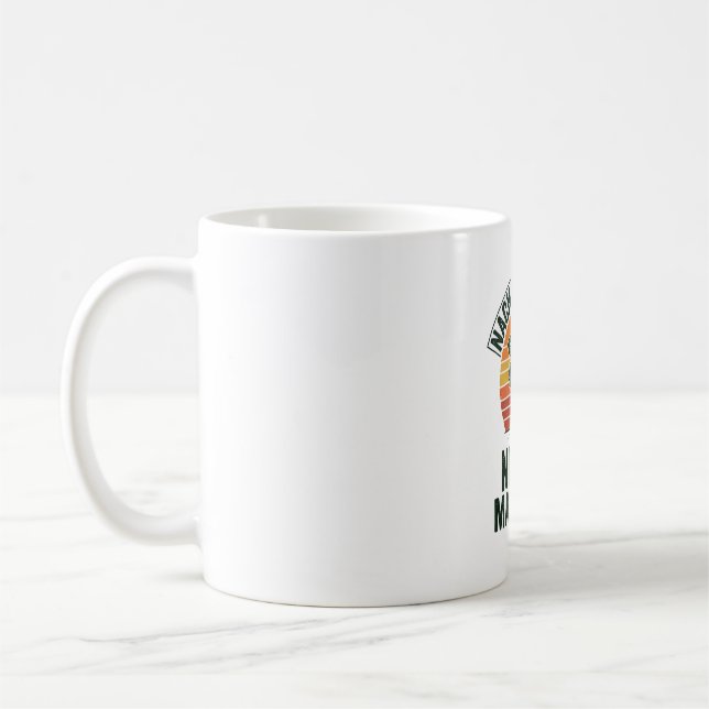 Nacho Average Nurse Manager Rolig Cactus Tröja_1 Kaffemugg (Vänster)