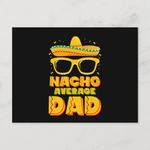 Nacho Average Pappa Cinco De Mayo Matching Family Vykort