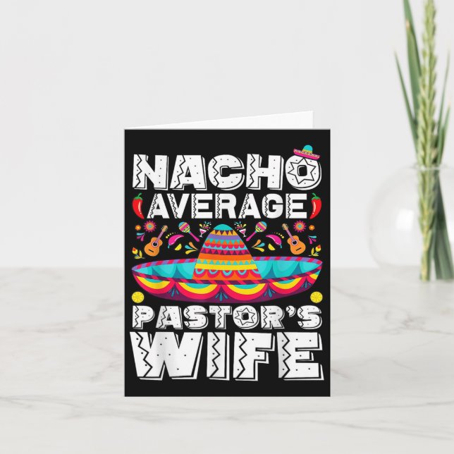 Nacho Average Pastors Religiösa Cinc Kort (Framsida)