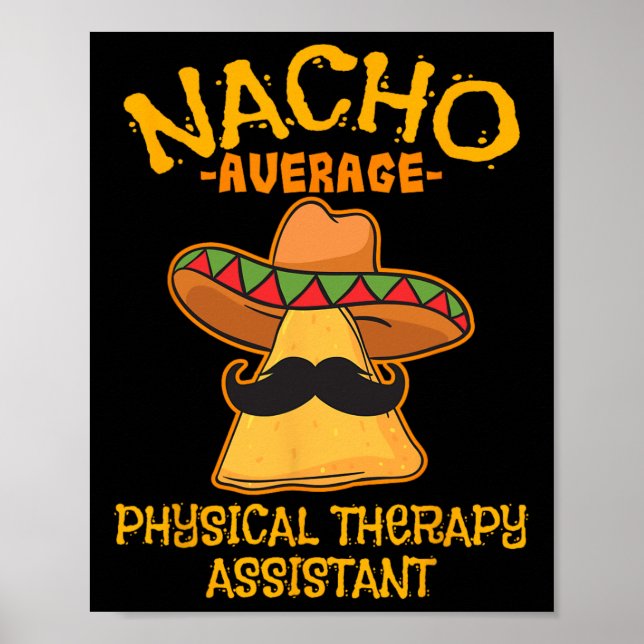 Nacho Average PhysiTherapy Istant Cinco De May Poster (Framsidan)