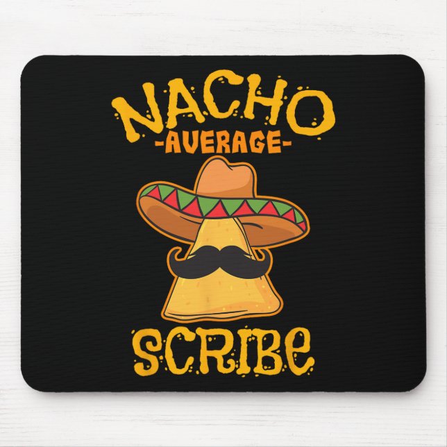 Nacho Average Scribe Mexikansk Cinco De Mayo-fest  Musmatta (Framsidan)