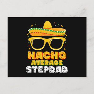 Nacho Average Stepdad Pappa Cinco De Mayo Vykort