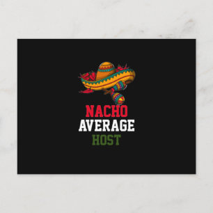 Nacho Average Värd Vykort