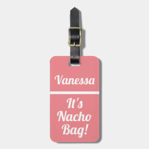 Nacho Bag Funny Rosa Bagagebricka