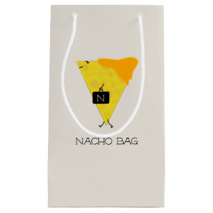 NACHO BAG Tortilla Chip med Cheese Toting a Bag