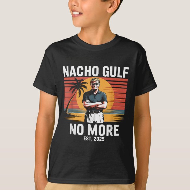 Nacho Bukt no more Funny Trump Vacation 2025 USA _ T Shirt (Framsida)