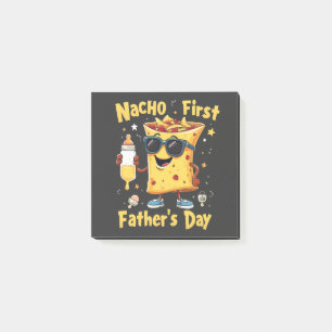 Nacho First Fars dag Cinco De Mayo Pappa Post-it Block