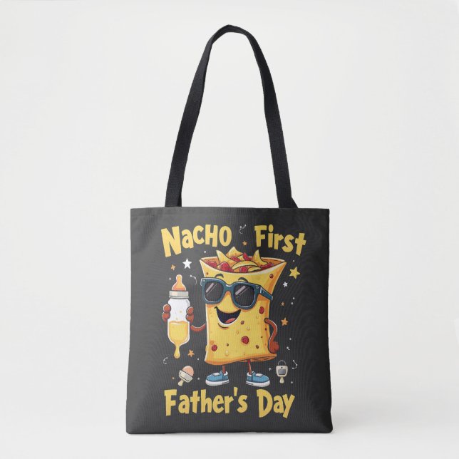 Nacho First Fars dag Cinco De Mayo Pappa Tygkasse (Framsida)