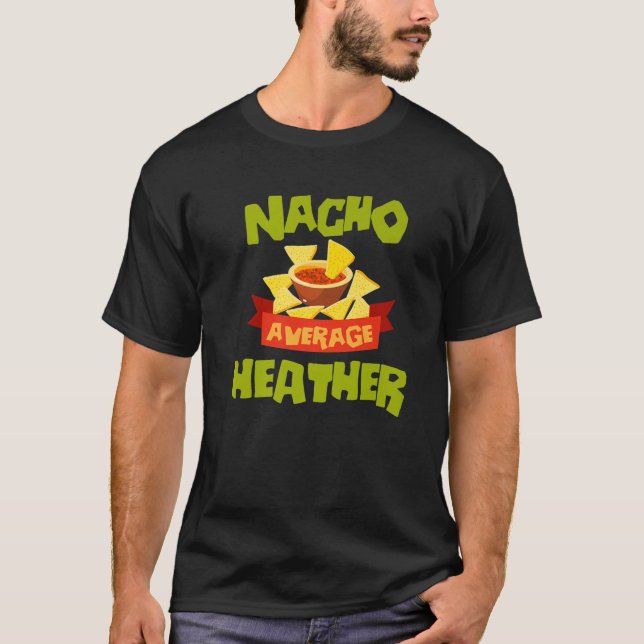 NACHO GENERAGE HEATHER Funny Birthday Personlig T Shirt (Framsida)