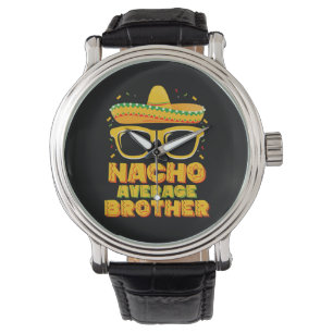 Nacho Genomsnittlig Bror Cinco Mayo Matchande Fami Armbandsur