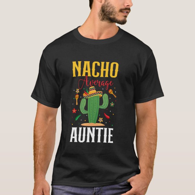 Nacho Genomsnittlig Faster Cinco de Mayo Sombrero  T Shirt (Framsida)