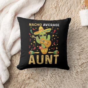 Nacho Genomsnittlig Faster Humor Cinco De Mayo Fas Kudde