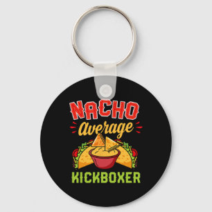 Nacho Genomsnittlig Kickboxare Rollig Trendig Kick Nyckelring