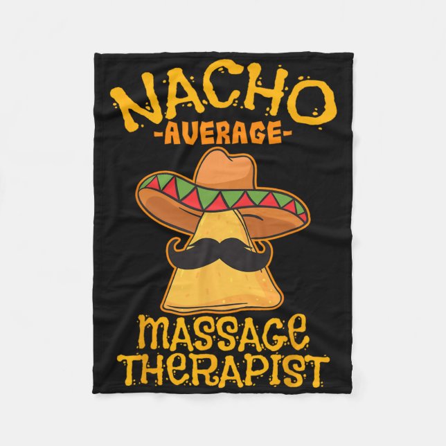 Nacho Genomsnittlig Magiker Terapeut Meuse Cinco D Fleecefilt (Framsidan)