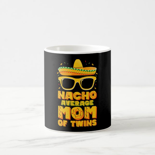 Nacho Genomsnittlig Mamma Till Tvillingar Mexikans Kaffemugg (Center)