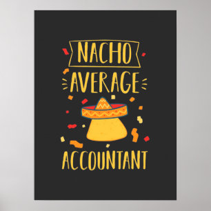 Nacho genomsnittlig revisor poster