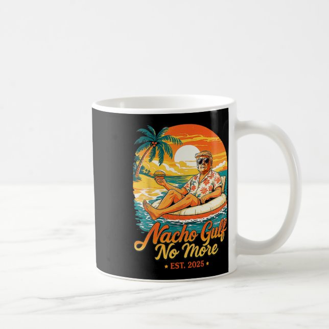Nacho Gulf Inte Mer Golf Förenta Staterna Est 2025 Kaffemugg (Höger)