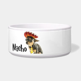Nacho - hund personlig bowl
