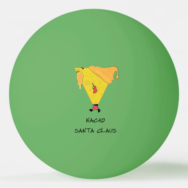 Nacho Jultomten Pingisboll (Framsidan)