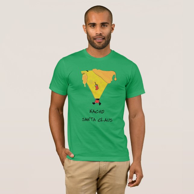 Nacho Jultomten T Shirt (Hel framsida)