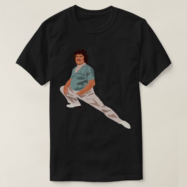 Nacho Libre är mina rekreationskläder. T Shirt (Design framsida)