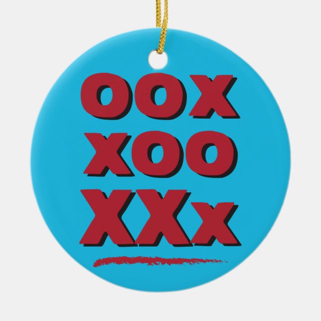 Nacho Libre Hug Hug Kiss Kiss Ornament (Framsidan)