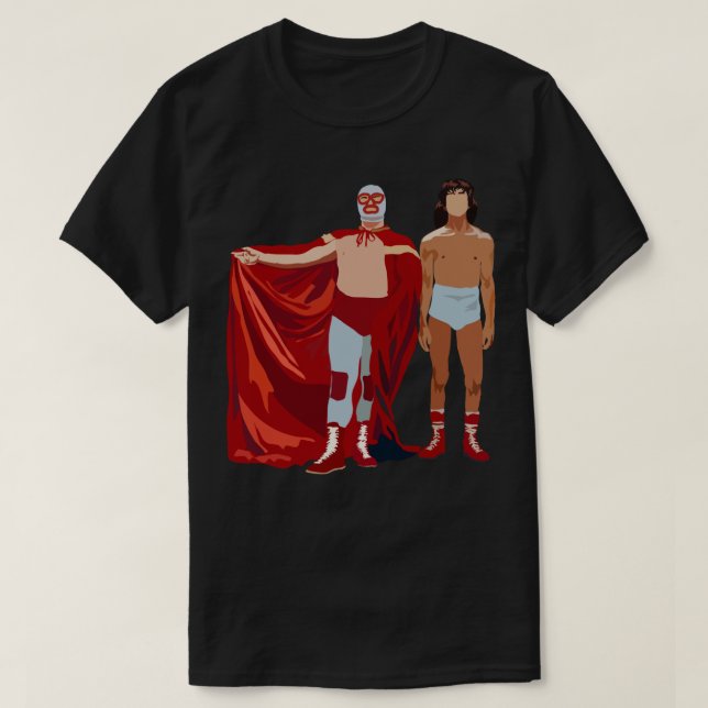 Nacho Libre Sticker Copy T Shirt (Design framsida)