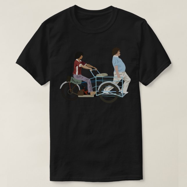 Nacho Libre Sticker T Shirt (Design framsida)