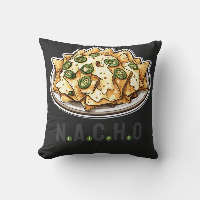 Nacho Life, för Nacho Älskare, Kudde (Framsida)