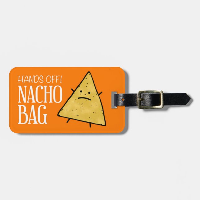 Nacho Luggage Tag Bagagebricka (Horisontell Framsida)