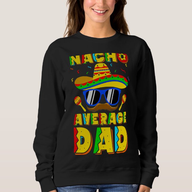 Nacho medelvärde för Pappa Cinco de Mayo New pappa T Shirt (Framsida)