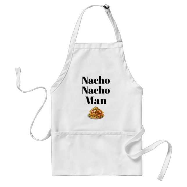 Nacho Nacho Man Apron Förkläde (Framsidan)
