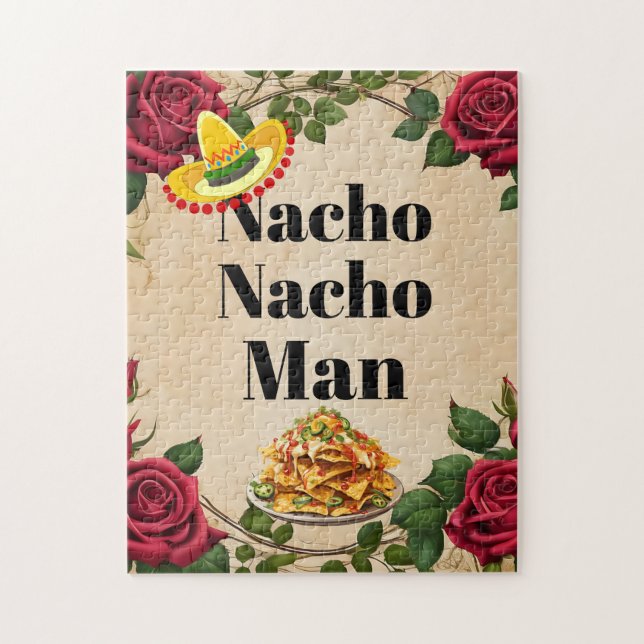 Nacho Nacho Man Jigszle Puzzle Pussel (Vertikal)