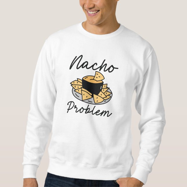Nacho-problem Lång Ärmad Tröja (Framsida)