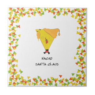 Nacho Santa med Chip Kakelplatta