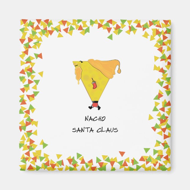 Nacho Santa med Chip Magnet (Framsidan)