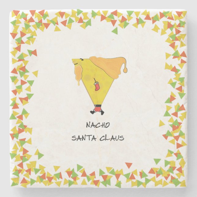 Nacho Santa med Chip Stenunderlägg (Framsidan)