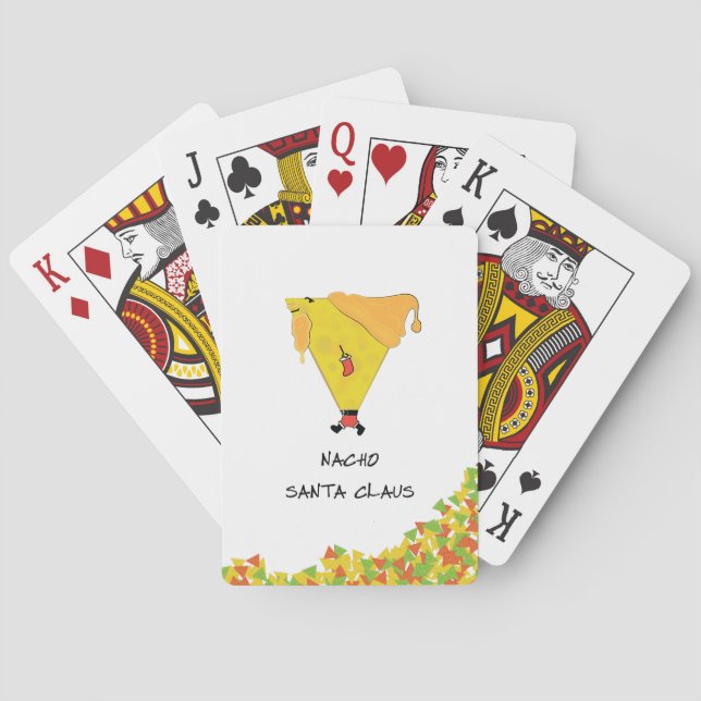 Nacho Santa med Chips Casinokort (Baksidan)