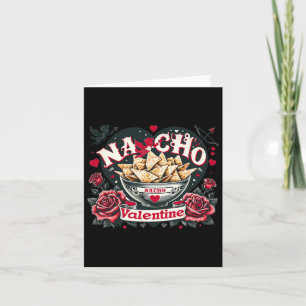 Nacho Valentine - Mexikansk mat Nacho Roligt Valen Kort
