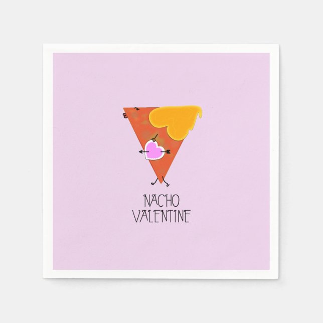 Nacho Valentine Pappersservett (Framsidan)