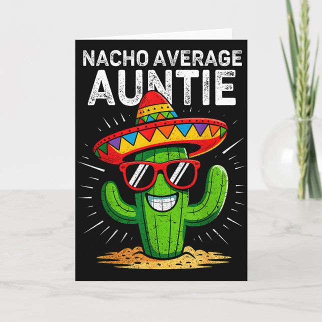 Nacho vanlig faster rolig cinco de mayo mexikansk kort (Framsida)